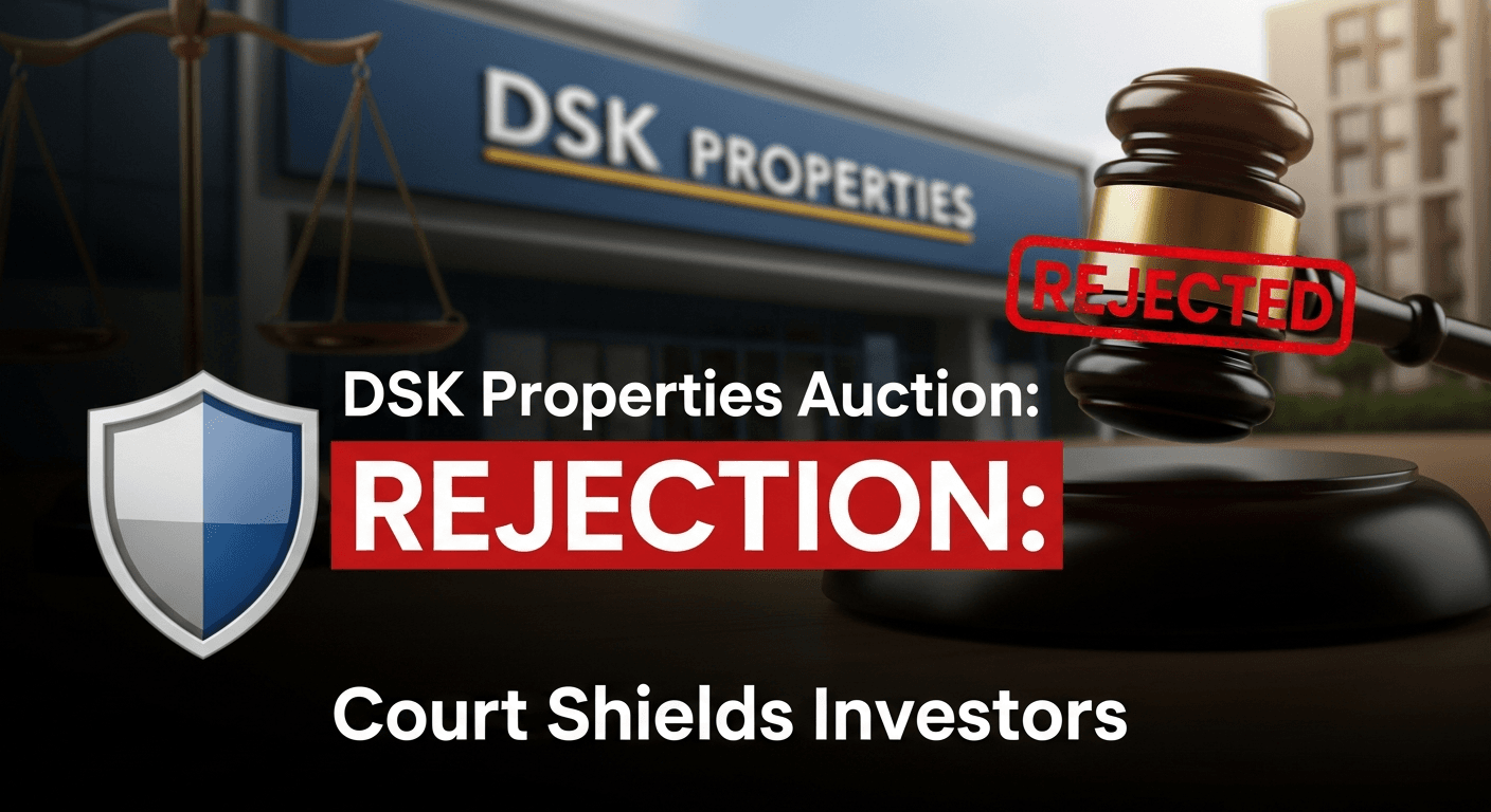 Court Shields Investors: DSK Properties Auction Rejection Explained